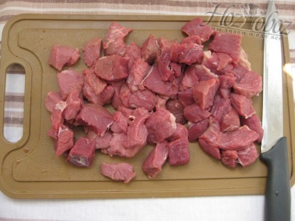 Goulash în limba maghiară din carne de vită, hozoboz - știm despre toate produsele alimentare