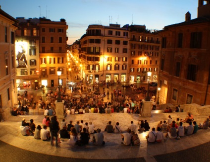 Pașii spanioli în Roma fotografii, video cum să obțineți