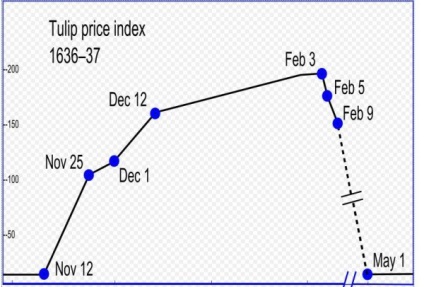 Istoria crizelor Prima olandeză (lalea) criză economică 1634-1637 biennium