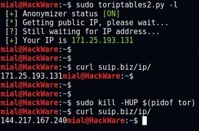 Cum de a schimba rapid ip-ul în linux