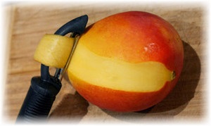 Cum de a curăța mango moduri simple de depunere frumos
