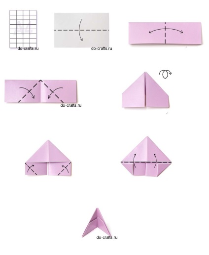 Cum sa faci origami din module de hartie - origami din hartie - scheme, asamblare, origami modular