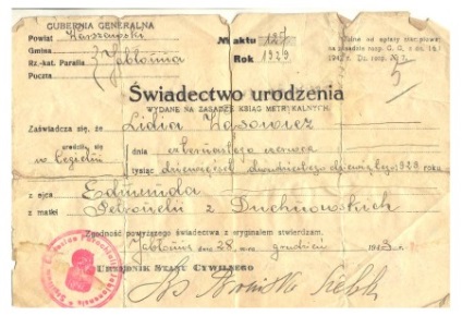 Ce documente sunt necesare pentru a confirma originea poloneză