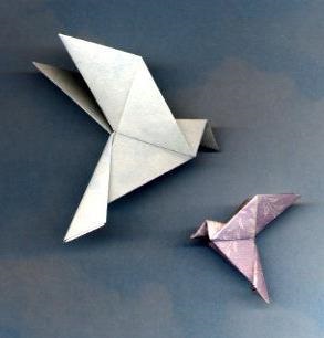 Hogyan készítsünk egy papír galamb - a béke szimbóluma