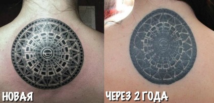 Cum se pot schimba tatuajele in timp, mai proaspat - cel mai bun din Runet pentru o zi!