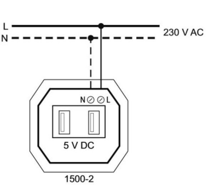 Як монтується розетка usb, elektik v dome