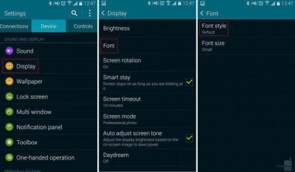 Modul în care Android modifică fontul în 4 moduri