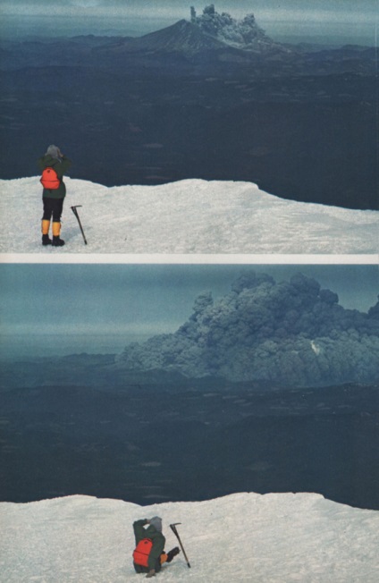 Ce fotograf a continuat să tragă erupția vulcanului, știind că va muri