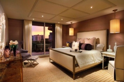 Cum de a alege iluminatul pentru un dormitor, astfel încât dormitorul devine confortabil, design interior