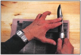 Cum de a ascuți în mod corespunzător un cuțit, compania - knskes okskie
