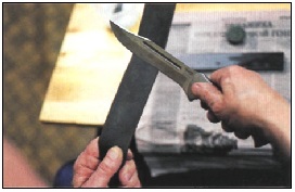 Cum de a ascuți în mod corespunzător un cuțit, compania - knskes okskie