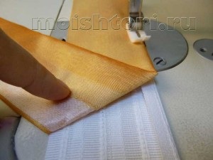 Cum sa faci o lama de tesatura transparenta pentru lambrequin, perdele cu mainile tale