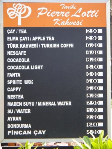 Cafea locală lokikappadokiya și alte curcani