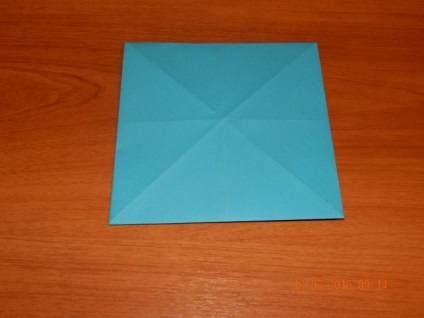 Kosár húsvéti tojások a origami technikával