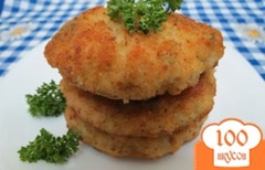 Cutlets - paparat-kvetka - rețetă pas cu pas cu fotografie - pentru cuptor