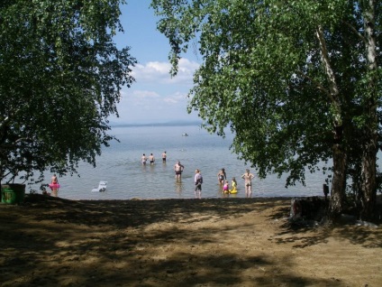 A kora esti órákban a második napon az utazás kaptam a bázis RosNITI hogy tó Uvildy Cseljabinszk razziák