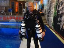 Természetesen Advanced Open Water búvár padi, csoportos rudive