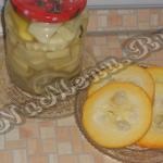 Marinate cu zucchini cu roșii de cireșe