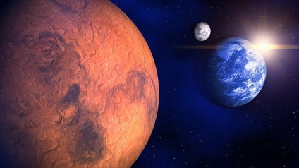 Mars változtatja irányát, amint azt a asztrológusok