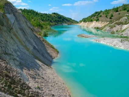 Lacurile cretacice - fotografii, comentarii și traseu