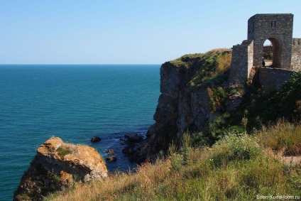 Cape Kaliakra - tér, amely a gyenge térd!