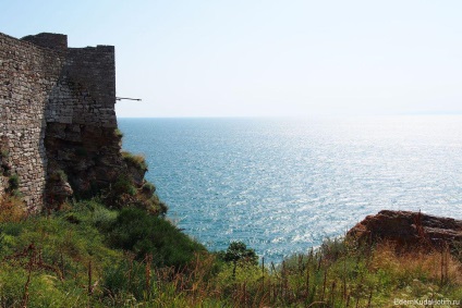 Cape Kaliakra - tér, amely a gyenge térd!