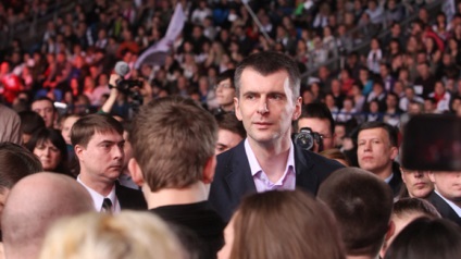 Mikhail Prohorov începe partagitatsiyu, tot adevărul despre