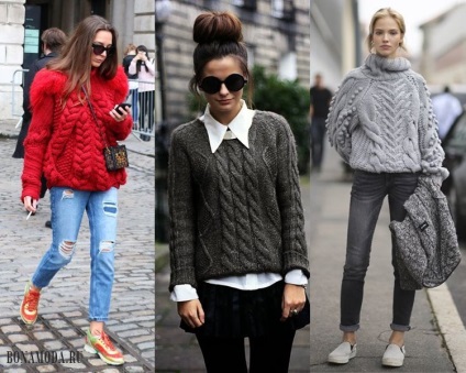 Modă pulovere pentru femei 2017-2018 - fotografii, tendințe, cum să purtați, bonamoda