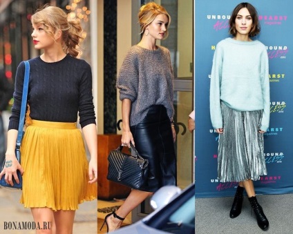 Női divat pulóverek 2017-2018 - fotók, trendek, hogyan kell viselni, bonamoda