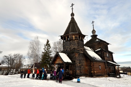 Muzeul de arhitectură din lemn și casa comerciantului Agapov din Suzdal