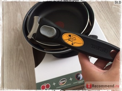 Un set de tigăi de gătit tefal ingenio - 