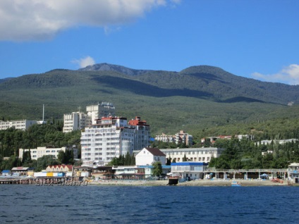 Pe navă de la Alushta la Yalta