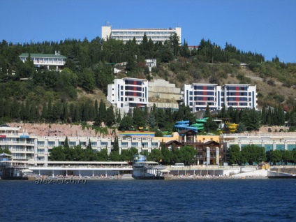 Pe navă de la Alushta la Yalta