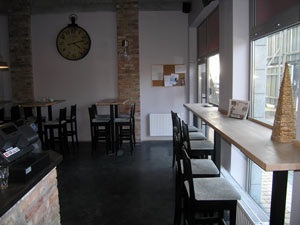 Podele într-o cafenea, bar, pub, restaurant - obiecte gastronomice