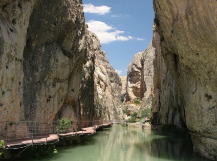 Köprülü Canyon Nemzeti Park, a vezető