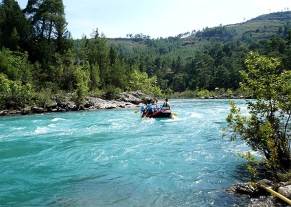 Parcul național canyon köprülü, defileu la 92 km de Antalya