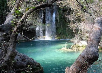 Parcul național canyon köprülü, defileu la 92 km de Antalya