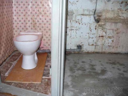 Renovarea familială în baie și toaletă