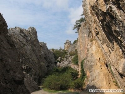 Crăciun Nikitsky (roci Ayansky), munți, văi, yail, tracturi, repere Crimeea