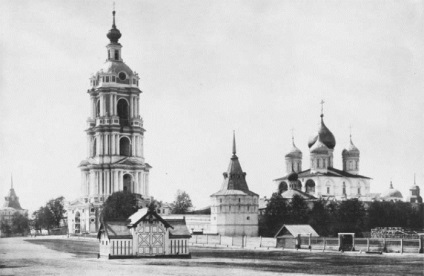Novospassky Manastirea - o bolta de înmormântare de familie a romanelor - Moscova despre romane