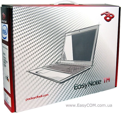 Felülvizsgálja és tesztelje a laptop egy Packard Bell EasyNote tm85 print