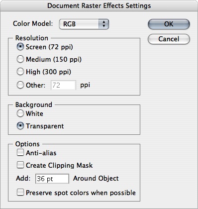 Optimization Adobe Illustrator gyorsulás az első helyet