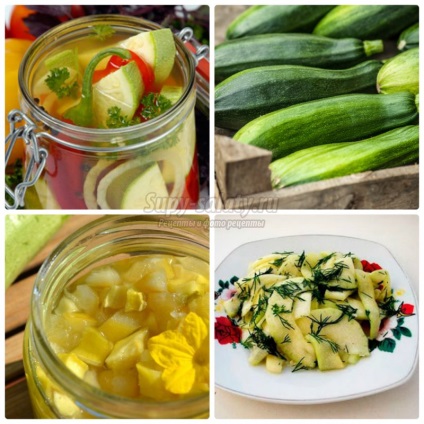 Zucchini originale ca rețete de ciuperci pentru iarnă