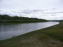 Lacul mare krivskoye regiunea Kurgan