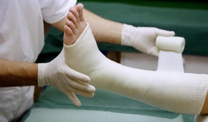 Primul ajutor pentru fractura unui picior
