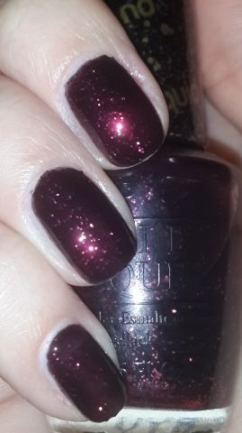 Sandy nail polish (umbra nl m5 stai noaptea) de la opi - recenzii, fotografii și preț