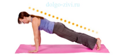 Plank jóga - a megfelelő eszköz a tökéletes alak eléréséhez