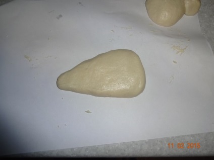 Crafts sóból tésztát „Egér a sajt”