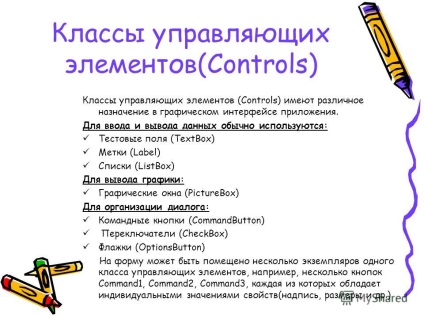 Prezentare pe interfața grafică și procedurile de eveniment