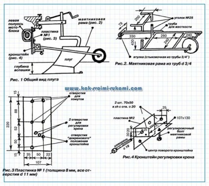 Trailer pentru motoblock îmbunătățește arat - interlining, mâinile proprii - cum să vă faceți